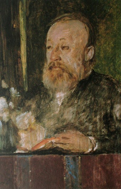 Portrait of Gottfried Keller by Arnold Böcklin